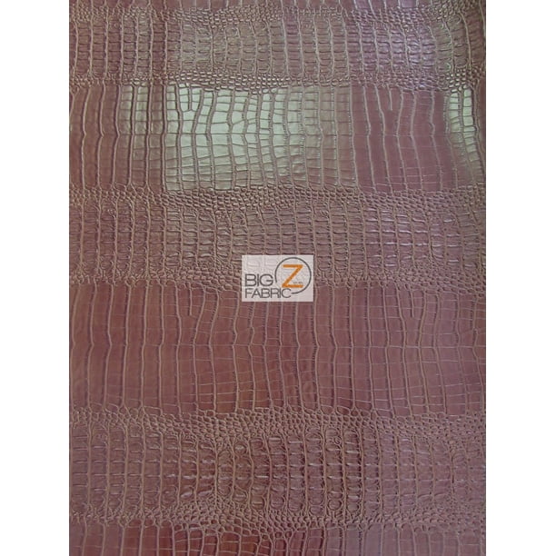 BIG NILE CROCODILE LEATHER VINYL FABRIC UPHOLSTERY BY THE YARD Lipstick Red BIG NILE CROCODILE LEATHER VINYL FABRIC UPHOLSTERY BY THE YARD Lipstick Red